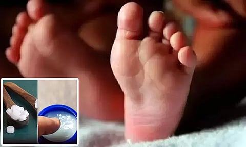 கற்பூரம், தைலம் சேர்த்து தேய்த்ததால் 8 மாத பெண் குழந்தை உயிரிழப்பு? - பிரேத பரிசோதனை அறிக்கையில் வெளியான தகவல்