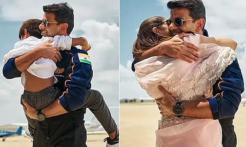 18 நாட்களுக்கு பின்பு மனைவி, மகனை சந்தித்தபோது... சுபான்ஷு சுக்லாவின் நெகிழ்ச்சியான தருணங்கள்