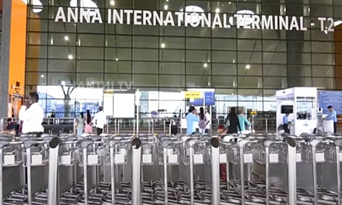 சென்னை விமான நிலையத்திற்கு வெடிகுண்டு மிரட்டல் - பாதுகாப்பு அதிகரிப்பு