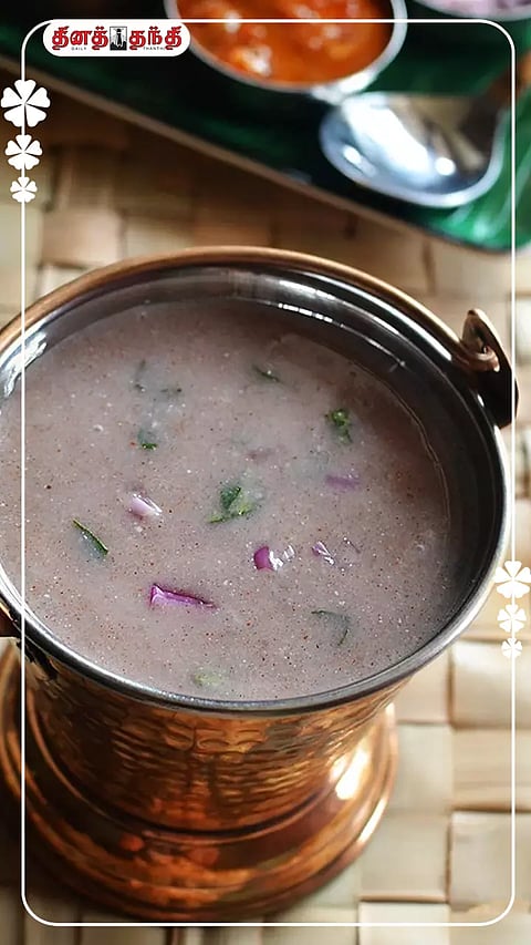 ஆடி மாதம் வந்தாச்சு..கூழ் செய்வது எப்படி?