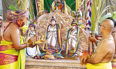 திருப்பதி கோதண்டராமர் கோவிலில் பவித்ர சமர்ப்பணம்