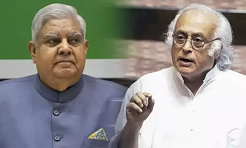 "ராஜினாமா முடிவை தன்கர் மறுபரிசீலனை செய்ய வேண்டும்" - ஜெய்ராம் ரமேஷ்