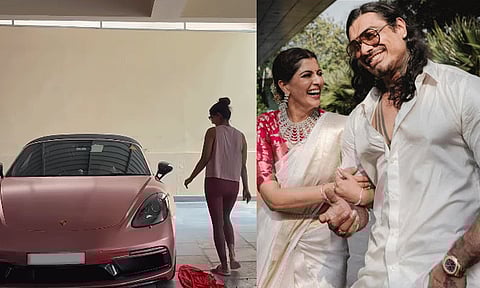 வரலட்சுமி சரத்குமாருக்கு 'போர்ஷே' ரக காரை பரிசளித்த நிக்கோலாய்