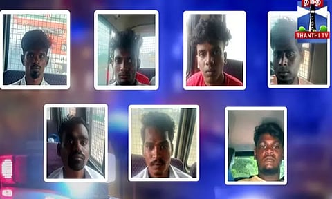 ரவுடி கொலை வழக்கு: தூத்துக்குடியை சேர்ந்த 7 ரவுடிகள் கைது