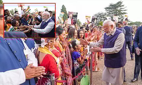 இந்திய சமூகத்தினரின் உற்சாக வரவேற்பால் அகமகிழ்ந்தேன்: பிரதமர் மோடி