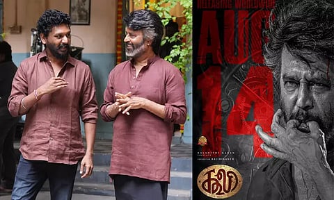 கமல் ரசிகனா?... உங்களை இசை வெளியீட்டு விழாவில் பாத்துக்குறேன் - லோகேஷை மிரட்டிய ரஜினி