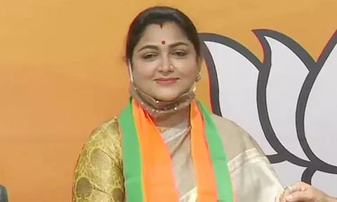 பெண்களுக்கு பாஜகவில் மகுடம் சூட்டப்படுகிறது - குஷ்பு நெகிழ்ச்சி பேட்டி