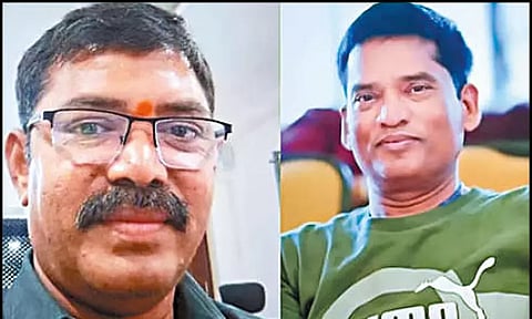 லாரி மீது ஜீப் மோதி விபத்து: உளவுதுறை டி.எஸ்.பி.க்கள் 2 பேர் பலி