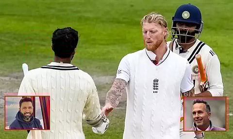 டிராவில் முடிந்த 4-வது டெஸ்ட்... மைக்கேல் வாகனை வம்பிழுத்த வாசிம் ஜாபர்