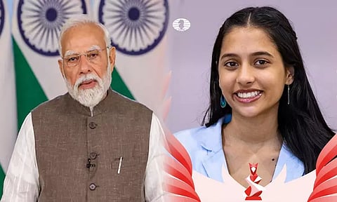 இந்திய செஸ் விளையாட்டுக்கு இது ஒரு அற்புதமான நாள்: திவ்யா தேஷ்முக்கிற்கு வாழ்த்துகள் - பிரதமர் மோடி
