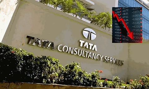 12,000 ஊழியர்கள் பணிநீக்க அறிவிப்பு.. டி.சி.எஸ். சந்தை மதிப்பில் ரூ.28 ஆயிரம் கோடி இழப்பு