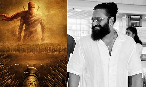 நடிகர் ரிஷப் ஷெட்டியின் புதிய பட போஸ்டர் வெளியீடு