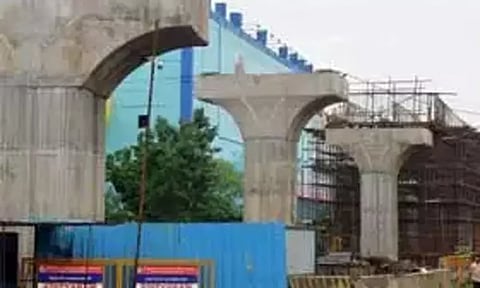 மேம்பால கட்டுமான பணி: சென்னை மத்திய கைலாஷ் பகுதியில் போக்குவரத்து மாற்றம்