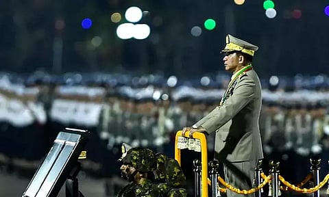 மியான்மரில் ராணுவ அவசர நிலை நீக்கம்.. 6 மாதங்களுக்குள் தேர்தல்