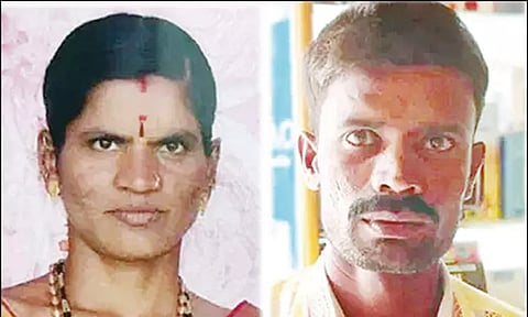 கள்ளக்காதலனுடன் மனைவி உல்லாசம்... கண்டித்த கணவர்... அடுத்து நடந்த கொடூரம்