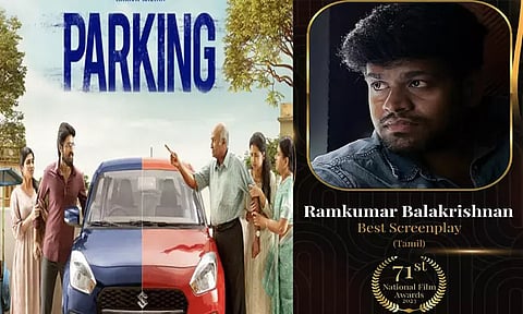 "பார்கிங்" தேசிய விருது: நெகிழ்ச்சியில் இயக்குநர் ராம்குமார் வெளியிட்ட வீடியோ