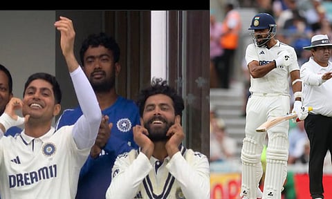 அரைசதமடித்த ஆகாஷ் தீப்... கேலரியில் இருந்த ஜடேஜா, சுப்மன் கில் வைத்த கோரிக்கை.. வைரல்