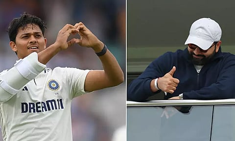 5-வது டெஸ்ட்: ரோகித் சர்மாவை நேரில் பார்த்தபோது எனக்கு கொடுத்த மெசேஜ் இதுதான் - ஜெய்ஸ்வால்