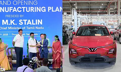 தூத்துக்குடியில் மின்சார கார் உற்பத்தி தொழிற்சாலையை திறந்து வைத்தார் முதல்-அமைச்சர் மு.க.ஸ்டாலின்