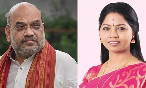 செயின் பறிப்பு சம்பவம்: உள்துறை மந்திரி அமித்ஷாவுக்கு காங்கிரஸ் எம்.பி., சுதா கடிதம்