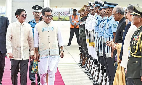 5 நாள் பயணமாக பிலிப்பைன்ஸ் அதிபர் இந்தியா வருகை