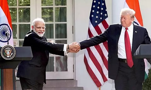 ரஷியாவில் இருந்து இறக்குமதி செய்யும் அமெரிக்கா... இந்தியா எழுப்பிய கேள்வி; டிரம்ப் கூறியது என்ன?