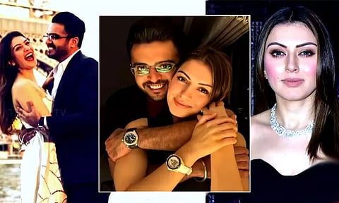 divorce - hansika hinted without saying it directly