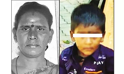 அதிர்ச்சி சம்பவம்: பைக் மீது திடீரென மோதிய லாரி.. பேரனை காப்பாற்றிவிட்டு உயிரைவிட்ட பெண்