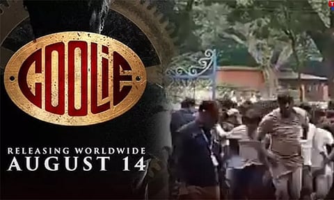 ரஜினியின் ‘கூலி' -டிக்கெட் முன்பதிவுக்கு முண்டியடித்த கேரள ரசிகர்கள்