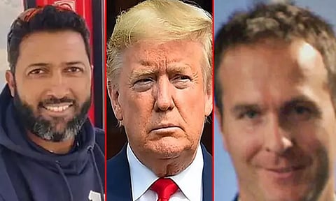 எனக்கும் - வாகனுக்கும் இடையே டிரம்ப் போர் நிறுத்தம் செய்யவில்லை... இணையத்தை கலக்கும் வாசிம் ஜாபரின் பதிவு