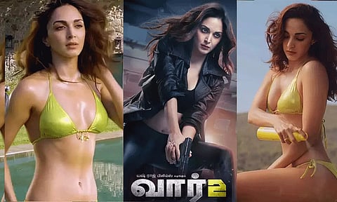 'வார் 2' படத்தில் கியாராவின் பிகினி காட்சிகள் நீக்கம்