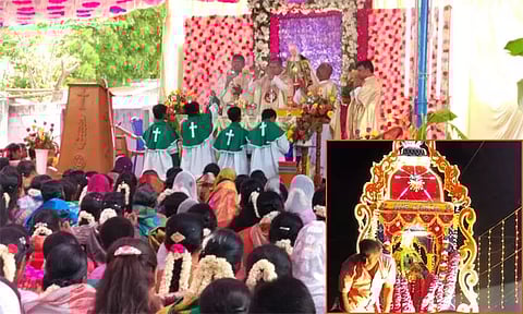 ஆறுமுகநேரி புனித அன்னம்மாள் ஆலய திருவிழா