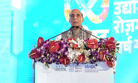 இந்தியா மிகவும் துடிப்பான பொருளாதார நாடு... சிலருக்கு அது பிடிக்கவில்லை; ராஜ்நாத் சிங்