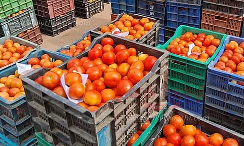 சென்னையில் தக்காளி விலை உயர்வு