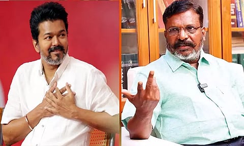 ஆணவ கொலைக்கு எதிராக விஜய் குரல் கொடுக்காதது ஏன்? - திருமாவளவன் கேள்வி