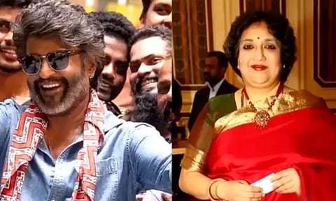 Lata Rajinikanth who saw the movie "Coolie"?