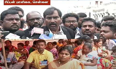 தூய்மை பணியாளர்கள் தொடர் போராட்டம்; அமைச்சர்கள் நடத்திய பேச்சுவார்த்தை தோல்வி