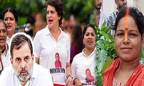 என் படத்தை பயன்படுத்த யார் உரிமை கொடுத்தது - பிரியங்காவுக்கு பீகார் பெண் கேள்வி