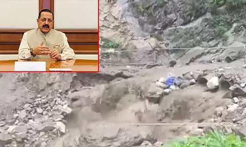 ஜம்மு காஷ்மீர் மேக வெடிப்பு பெருவெள்ளத்தின் பாதிப்பு அதிக அளவில் உள்ளது - மத்திய மந்திரி தகவல்