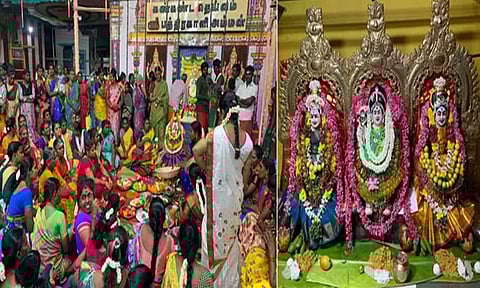 தூத்துக்குடி: பத்திரகாளி அம்மன் கோவிலில் வளைகாப்பு விழா