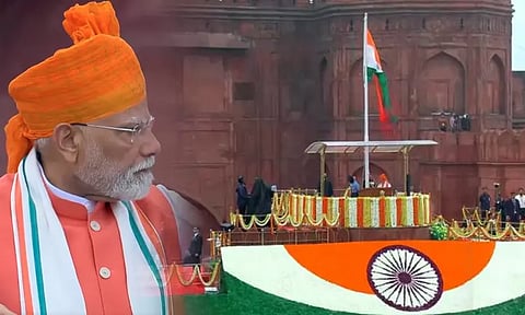 “தீபாவளியில் மக்களுக்கு மிகப் பெரிய பரிசு காத்திருக்கிறது..” - பிரதமர் மோடி சுதந்திர தின அறிவிப்பு