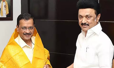 அரவிந்த் கெஜ்ரிவால் பிறந்தநாள்: மு.க.ஸ்டாலின் வாழ்த்து