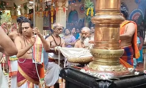 கன்னியாகுமரி ஏகாட்சர மகா கணபதி கோவிலில் விநாயகர் சதுர்த்தி விழா தொடங்கியது