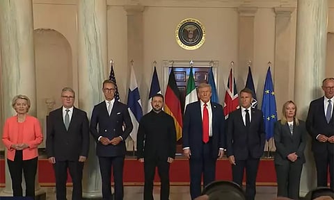 உக்ரைனின் பாதுகாப்பை உறுதி செய்ய நடவடிக்கை எடுக்கப்படும் - ஜெலென்ஸ்கியிடம் டிரம்ப் உறுதி