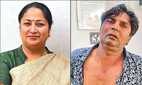 டெல்லி முதல்-மந்திரி மீது தாக்குதல்: தைனவருக்கு 5 நாட்கள் காவல்