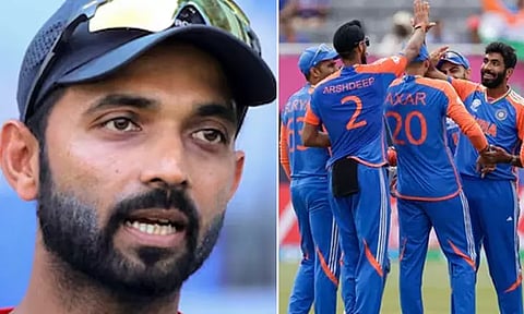 ஆசிய கோப்பை: ஜிதேஷ் உள்ளே.. சாம்சன் வெளியே.. ரகானே தேர்வு செய்த இந்திய அணியின் பிளேயிங் லெவன்