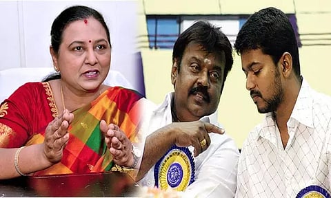 தவெக மாநாட்டில் விஜயகாந்தை அண்ணன் என்று அழைத்த விஜய் - பிரேமலதா பதில்