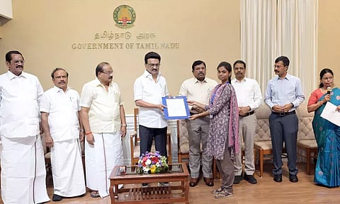 644 பேருக்கு பணி நியமன ஆணை: முதல்-அமைச்சர் மு.க.ஸ்டாலின் வழங்கினார்