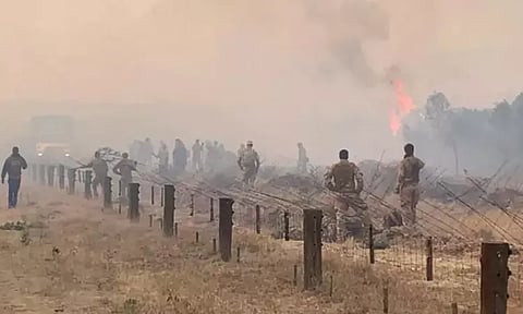 கென்யாவில் ராணுவ பயிற்சியின்போது தீ: பாதிக்கப்பட்டவர்களுக்கு ரூ.25 கோடி இழப்பீடு வழங்க இங்கிலாந்து ஒப்புதல்