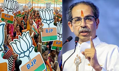 பாஜகவின் முக்காடுகளை ராகுல் காந்தி கிழித்துள்ளார்: உத்தவ் தாக்கரே சாடல்